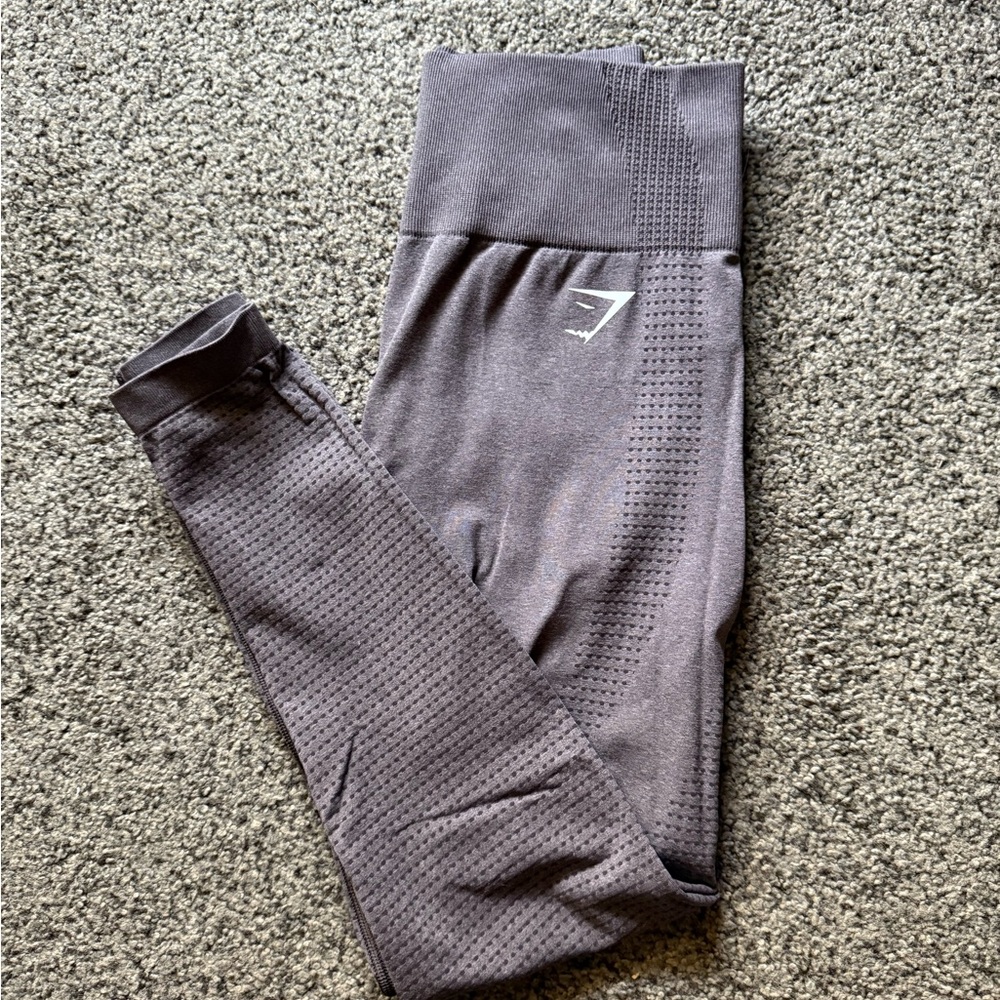 Gymshark Vital Seamless Brown Leggings